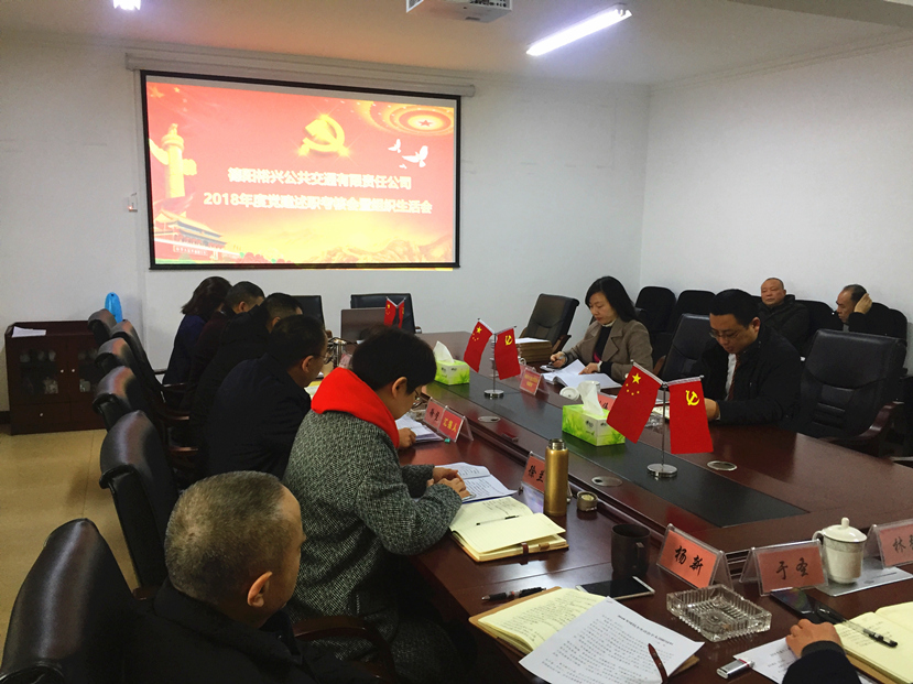集團(tuán)公司開展2018年度基層黨組織抓黨建、黨風(fēng)廉潔建設(shè)專項(xiàng)述職考核